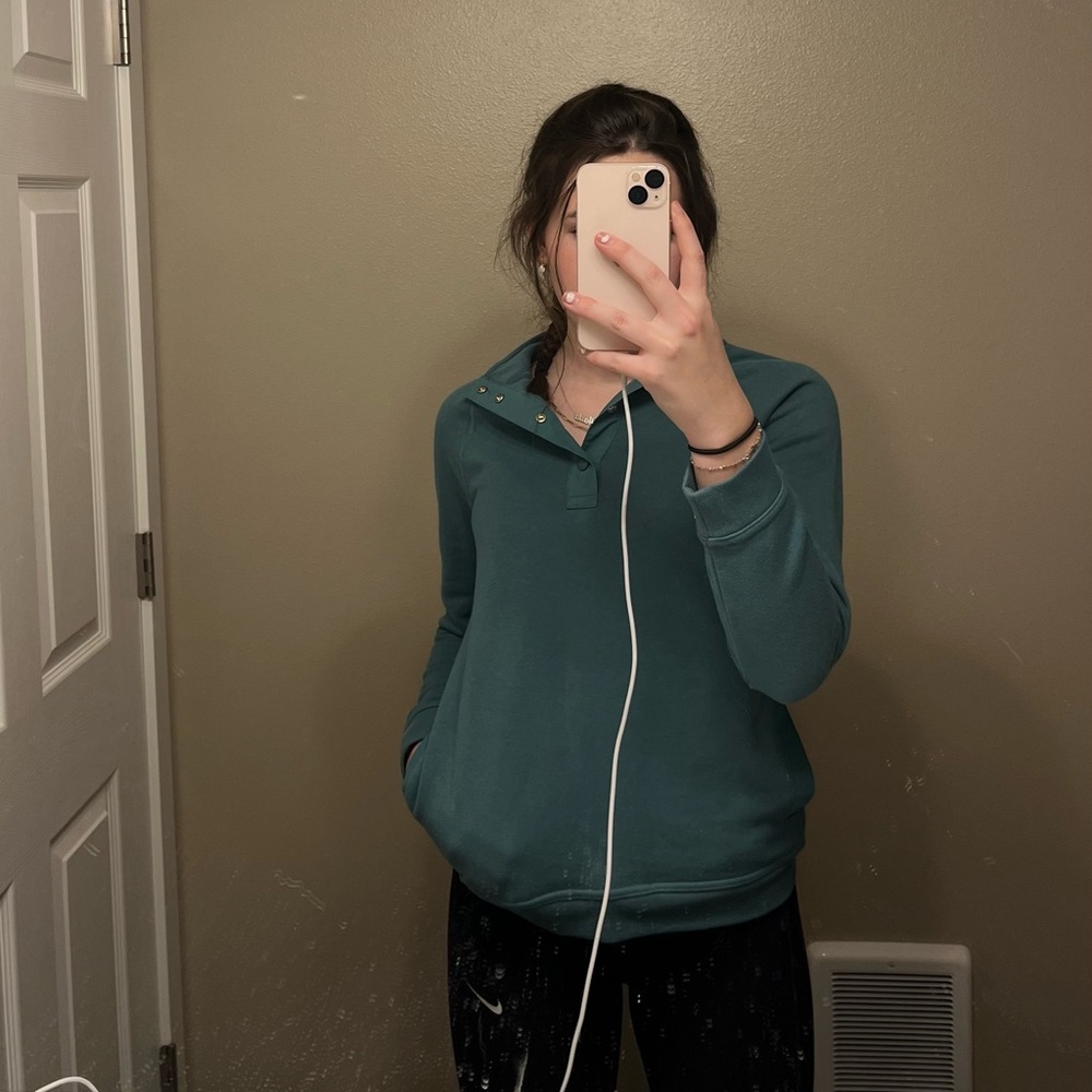 Blue sweater